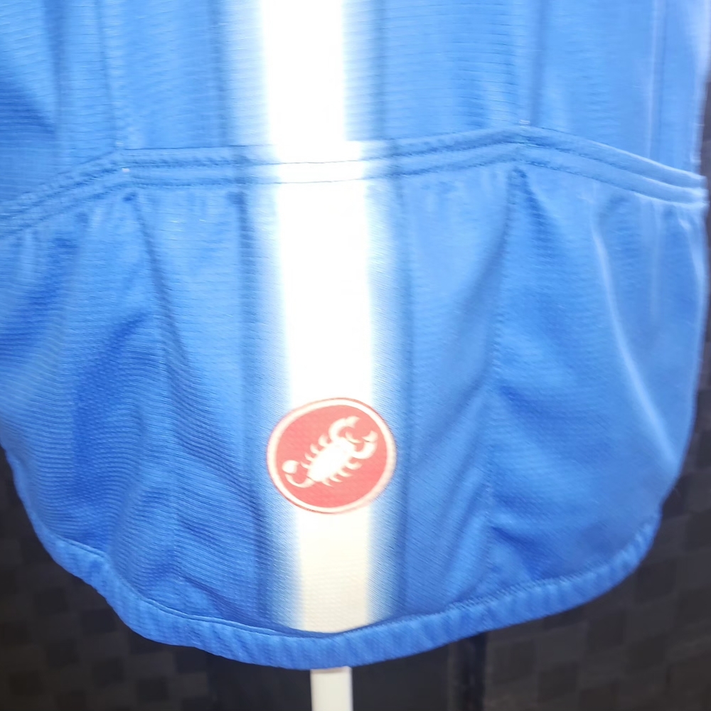 Castelli Italia Blue Cycling Jersey - Picture 2 of 6